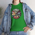 The In My Element t-shirt features a striking circular graphic representing the four classical elements—Fire, Water, Wind, and Earth.